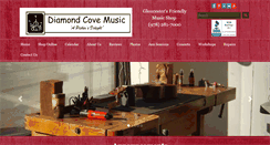 Desktop Screenshot of diamondcovemusic.com